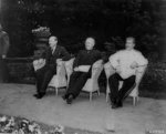 Attlee, Truman, and Stalin at Potsdam Conference, circa 28 Jul to 1 Aug 1945, photo 3 of 5