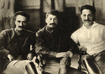 Anastas Mikoyan, Joseph Stalin and Grigoriy Ordzhonikidze, Tiflis (now Tbilisi), Georgia, 1925