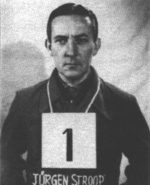 Mugshot of Jürgen Stroop, 1945