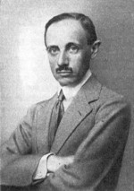 Portrait of Pál Teleki, circa 1920