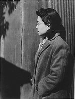 Iva Toguri at Radio Tokyo, Japan, 5 Dec 1944, photo 3 of 5