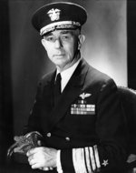 Portrait of US Navy Admiral Richmond Turner, 1945-1947