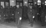 Wang Jingwei at a ceremony, Nanjing, China, circa early 1940