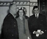 Dwight Eisenhower, Constance Rivington Russell, and John Winant, 1940s