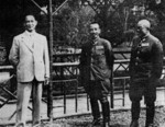 Wang Jingwei and Otozo Yamada in China, circa 1939