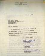 Letter to US President Harry Truman to request clemency for Yamashita, 5 Feb 1946