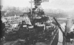 USS Alabama in Puget Sound Naval Shipyard, Bremerton, Washington, United States, Feb 1945, photo 2 of 4
