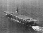 USS Coral Sea underway, Sep 1943