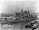 USS Arizona upon completion of its modernization, Norfolk Navy Yard, Portsmouth, Virginia, United States, 2 Mar 1931, photo 1 of 2