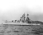 USS Astoria underway, circa 1947