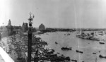 USS Augusta at Shanghai, China, late May or early Jun 1939; note Japanese armored cruiser Izumo in far background