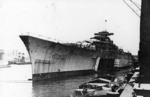 Bismarck fitting out at Hamburg, Germany, 10-15 Dec 1939, photo 1 of 4