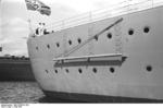 Close-up view of the stern of Bismarck, 1940-1941