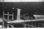 Close-up view of a shaft of battleship Bismarck, 1939-1940