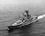 USS Canberra underway, circa 1968-1969