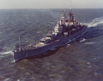 USS Canberra underway, 9 Jan 1961