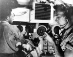 Helmsmen of USS Cero, Groton, Connecticut, United States, Jul-Aug 1943