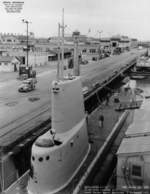 USS Charr at Mare Island Naval Shipyard, California, United States, 9 Nov 1951, photo 2 of 2