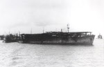 Chuyo at Truk, Caroline Islands, May 1943; note sister ship Unyo on left
