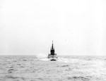 Stern view of submarine Dorado, off New England, United States, Aug 1943