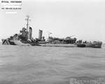Drayton underway off the Mare Island Navy Yard, California, United States, 28 Jun 1944, photo 3 of 5