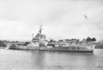 HMS Glory at Rabaul, New Britain, Sep 1945