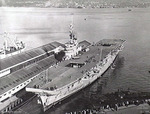 HMS Glory at Sydney, Australia, 1945