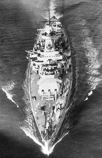 Admiral Graf Spee in the English Channel, Aug 1939, photo 1 of 2