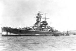 Admiral Graf Spee anchored off Montevideo, Uruguay, circa 13-16 Dec 1939, photo 1 of 2