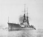 Battlecruiser Haruna at Kobe, Japan, 24 Apr 1915