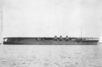 Light carrier Hosho after removal of superstructure, 22 Sep 1924