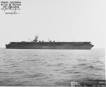 Independence off Mare Island Navy Yard, 13 Jul 1943, photo 1 of 3