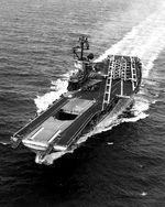 USS Intrepid in the South China Sea, 15 Nov 1968