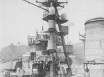 Japanese battlecruiser Kirishima undergoing maintenance and training at Sasebo, Japan, 4 May 1921