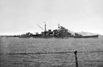 Japanese heavy cruiser Maya on a training run off Tawi-Tawi, Philippine Islands, May 1944