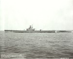 USS Mingo underway off San Francisco, California, United States, 25 Jul 1945
