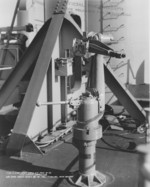 30cal gun mount aboard USS North Carolina, New York Navy Yard, Brooklyn, New York, United States, 19 Feb 1942