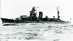 Cruiser Noshiro in Tokyo Bay, Japan, Jul 1943