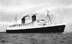 RMS Queen Elizabeth underway, date unknown