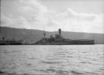 HMS Repulse at Haifa, Palestine, Jul 1938, photo 3 of 3