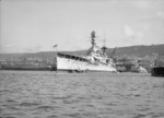 HMS Repulse docked at Haifa, Palestine, Jul 1938, photo 4 of 4