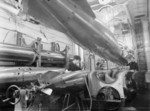 View of the torpedo room aboard HMS Rodney, Sep 1940