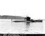 USS S-28 at Puget Sound Navy Yard, Bremerton, Washington, United States, 24 Jun 1943, photo 1 of 3