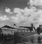 USS S-35 at Pearl Harbor, US Territory of Hawaii, May 1945