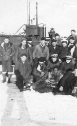 USS S-35 sailors in US Territory of Alaska, circa Dec 1942