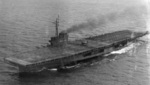 USS Sable underway, Lake Michigan, United States, 1944-1945
