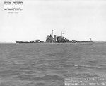 USS St. Louis off the Mare Island Navy Yard, California, United States, 6 Mar 1942