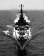 USS Saint Paul off Yokosuka, Japan, 21 May 1966