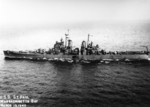 USS Saint Paul underway in Massachusetts Bay, Massachusetts, United States, 15 Mar 1945, photo 1 of 2