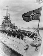 Ceremony on Scharnhorst